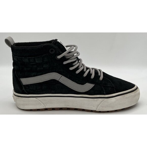 VANS U SK8-HI MTE-1 Primaloft Sneakers Tonal Check Black - Men’s 6 / Women’s 7.5 - Picture 3 of 12